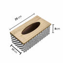 Rectangular Tissue Box Abstract Design 25*13*8 cm