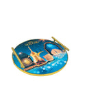 Ramadan Deco Serving Tray Set of 2 Pcs 31*39/24*33 cm