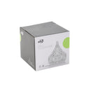 Glass Sugar Bowl with lid D - 8cm H - 10cm