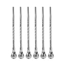 Stainless Steel Straw Spoon 14*2 cm Utensils