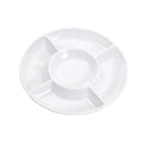 Melamine Divided Plate 22.5 cm