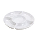 Melamine Divided Plate 22.5 cm