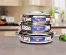 Stainless Steel Maxima Oval Hot Pot Set 3500ml 5000ml 7500ml