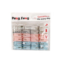 Multicolor Cloth Hanging Peg Pack of 12 pcs 7*1.4 cm
