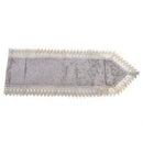 Floral Lace Table Runner Light Beige 200*40 cm