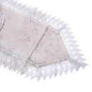 Floral Lace Table Runner Light Beige 200*40 cm