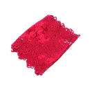 Floral Lace Table Runner Royal Red 200*40 cm