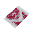 Floral Lace Table Runner Elegant Red 200*40 cm