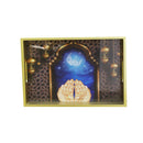 Ramadan Deco Serving Tray of 2 Pcs 31*39/24*33 cm