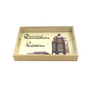Ramadan Deco Serving Tray of 2 Pcs 31*39/24*33 cm