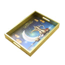 Ramadan Deco Serving Tray Set of 2 Pcs 31*39/24*33 cm