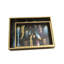 Ramadan Deco Serving Tray Set of 2 Pcs 31*39/24*33 cm