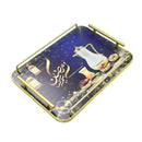 Ramadan Deco Food Tray Rectangle Eid Serving Tray Set of 2 Pcs 31*39/24*33 cm