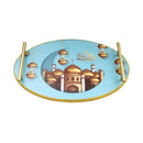 Ramadan Deco Serving Tray Set of 2 Pcs 34*24/40*30 cm