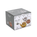 Stainless Steel Teapot with Infuser Water Boilers Loose Leaf Tea Maker Water Kettle 1.2 Litre