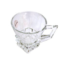 Lead Free Glass Tea Cup Set of 6 Pcs 160ml