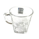 Lead Free Glass Tea Cup Set of 6 Pcs