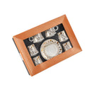 Ceramic Coffee Cup and Saucer Set of 6 Pcs 80 ml 11 cm
