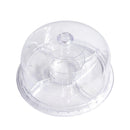 Acrylic Dome Cake Server with Cover 31 cm