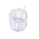 Acrylic Sugar Bowl Candy Jar with Spoon 9*13 cm