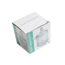 Acrylic Sugar Bowl Candy Jar with Spoon 9*9 cm
