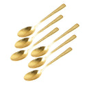 Stainless Steel Tea Spoon Set of 6 Pcs 15 cm Utensils