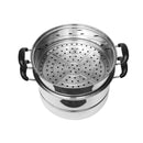 Stainless Steel Steamer 2 tier 30  cm