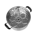 Stainless Steel Steamer 2 tier 30  cm