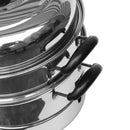 Stainless Steel Steamer 2 tier 30  cm
