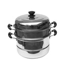Stainless Steel Steamer 2 tier 30  cm
