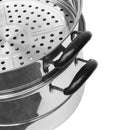 Stainless Steel Steamer 2 tier 32  cm