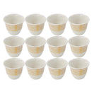 Ceramic Coffee Cup Cawa Set of 12 Pcs 80 cc