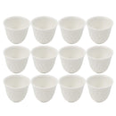 Ceramic Coffee Cup Cawa Set of 12 Pcs 80 cc