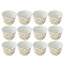 Ceramic Coffee Cup Cawa Set of 12 Pcs 80CC