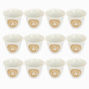 Ceramic Coffee Cup and Saucer Set of 6 Pcs 75 ml