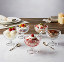 Glass Ice Cream and Dessert Bowl Set of 4 Pcs 12*10.5 cm