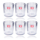 Lead Free Drinking Glass Tumbler Set of 6 Pcs 240 ml