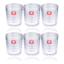 Lead Free Drinking Glass Tumbler Set of 6 Pcs 240 ml