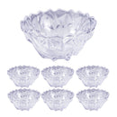 Glass Serving Bowl Set of 7 Pcs 24.5*12/11.5*5.5 cm