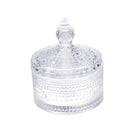 Glass Sugar Bowl Candy Jar 10.5*8.5 cm