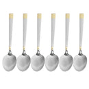 Stainless Steel Tea Spoon Set of 6 Pcs 15 cm Utensils