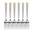 Stainless Steel Fruit Fork Set of 6 Pcs 15 cm Utensils