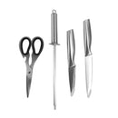 Stainless Steel Kitchen Knife Set of 7 Pcs