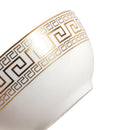 White Ceramic Tableware Ceramic Cereal Bowl Soup Bowl 5''