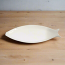 Fish Design Ceramic Plate Serving Dish 14"