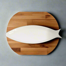 Fish Design Ceramic Plate16"