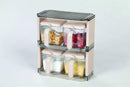Premium Quality Airtight Acrylic Canister Set of 4 Pcs 23*12*25 cm