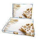 Deco Acrylic Serving Tray Set of 2 Pcs 36.5*26.5*4 cm
32.5*22.5*4 cm