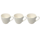 Ceramic Latte Cups Coffee Mug Set of 3 Pcs 8.5*7.6 cm