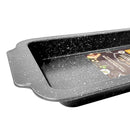 Marble Oven Roasting Pan with Handle 26.5*23*4.7 cm 
416g